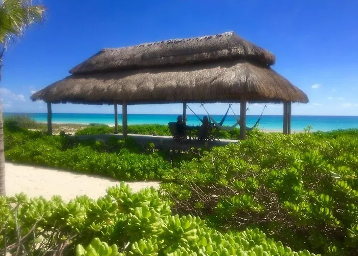 Amazing Beachfront Casa Del Mar Bonito, Playa Del Secreto, Riviera Maya Pousada Playa del Carmen